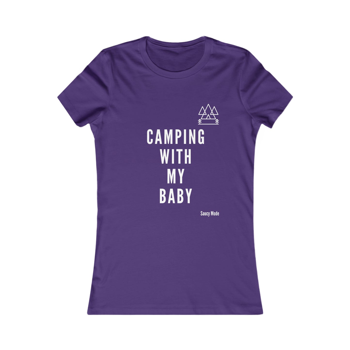 Camping With My Baby T-Shirt More